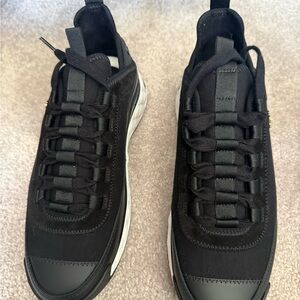 CHANEL Black and White Men's Sneakers